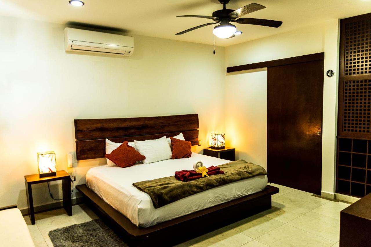 Casa Ticul Hotel Boutique - 5Th Ave (Adults Only) Playa del Carmen Dış mekan fotoğraf A bedroom at the hotel