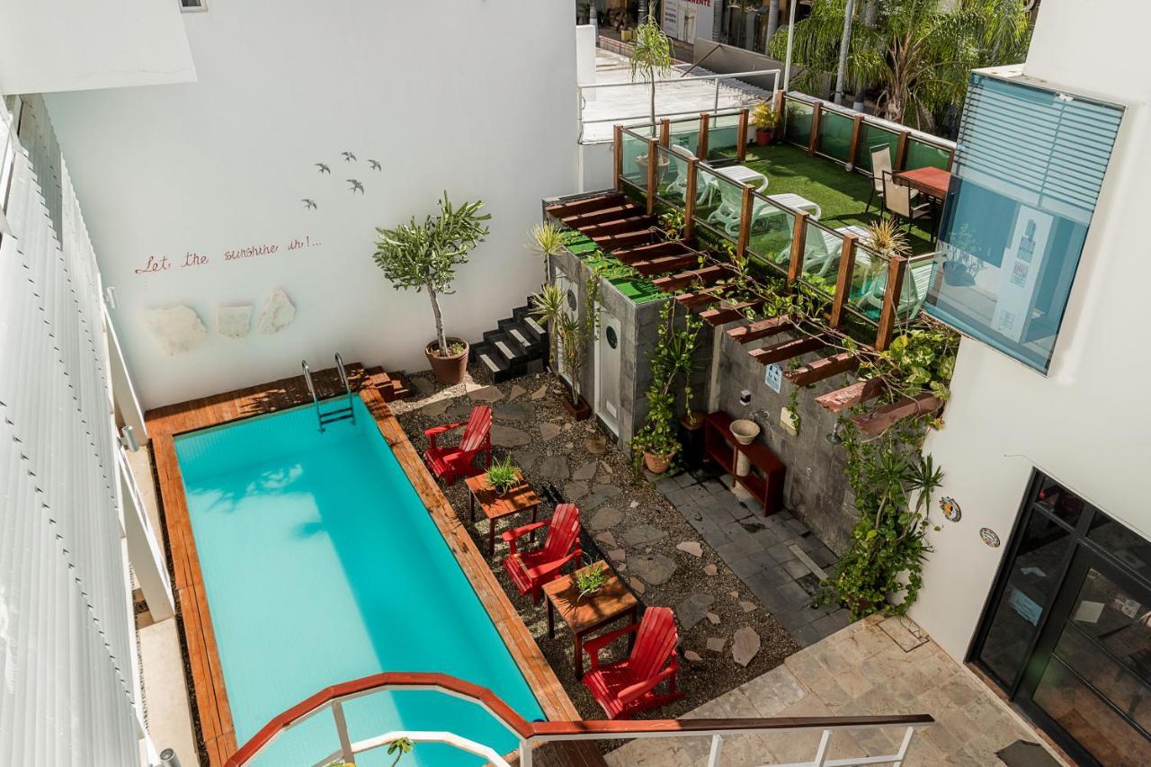 Casa Ticul Hotel Boutique - 5Th Ave (Adults Only) Playa del Carmen Dış mekan fotoğraf The pool at the hotel