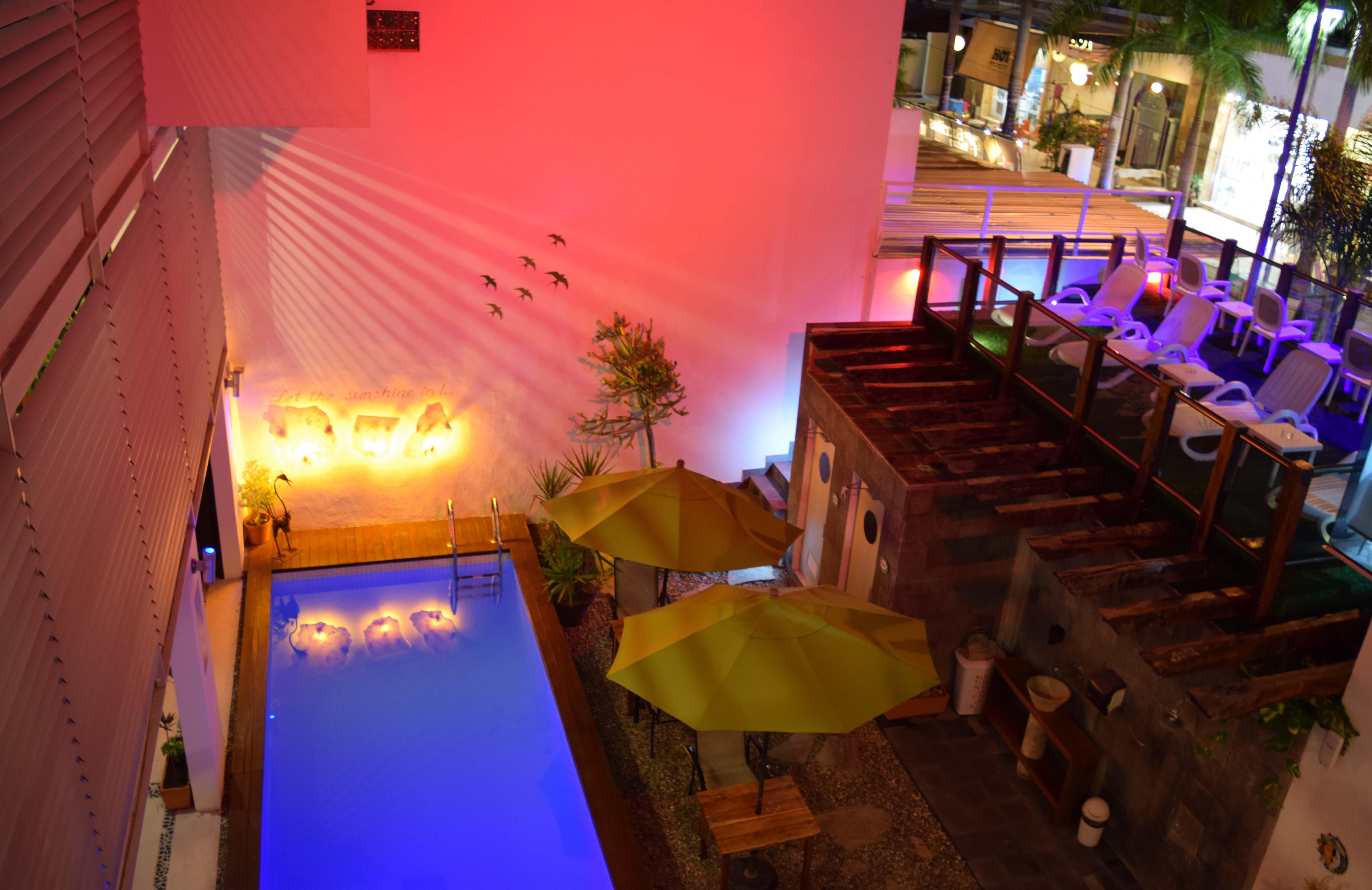 Casa Ticul Hotel Boutique - 5Th Ave (Adults Only) Playa del Carmen Dış mekan fotoğraf The pool at the hotel